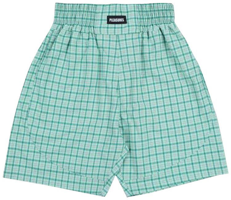 Pleasures Breeze Fight Shorts Green