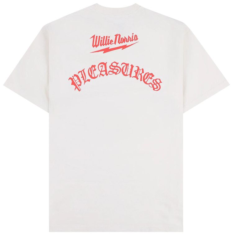 Pleasures Wet Pain T Shirt Cream