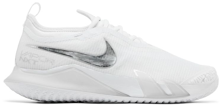 Wmns NikeCourt React Vapor NXT White Metallic Silver
