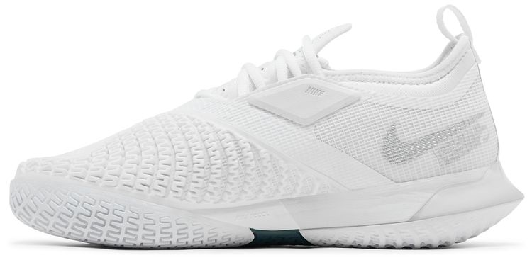 Wmns NikeCourt React Vapor NXT White Metallic Silver