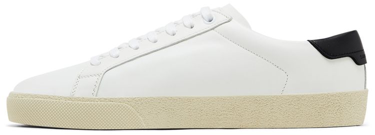 Saint Laurent Wmns Court Classic SL06 Low Optic White Black 2023