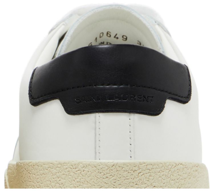 Saint Laurent Wmns Court Classic SL06 Low Optic White Black 2023