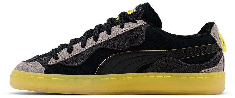 Scuderia Ferrari x Puma Suede Trippy   Black Speed Yellow
