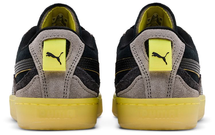 Scuderia Ferrari x Puma Suede Trippy   Black Speed Yellow