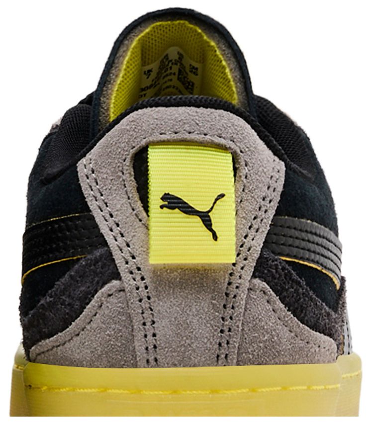 Scuderia Ferrari x Puma Suede Trippy   Black Speed Yellow