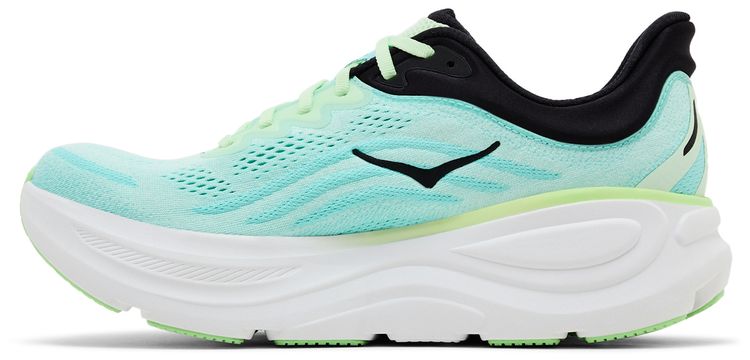 HOKA Bondi 9 Luna Moth Blue Spark