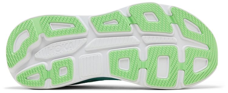 HOKA Bondi 9 Luna Moth Blue Spark