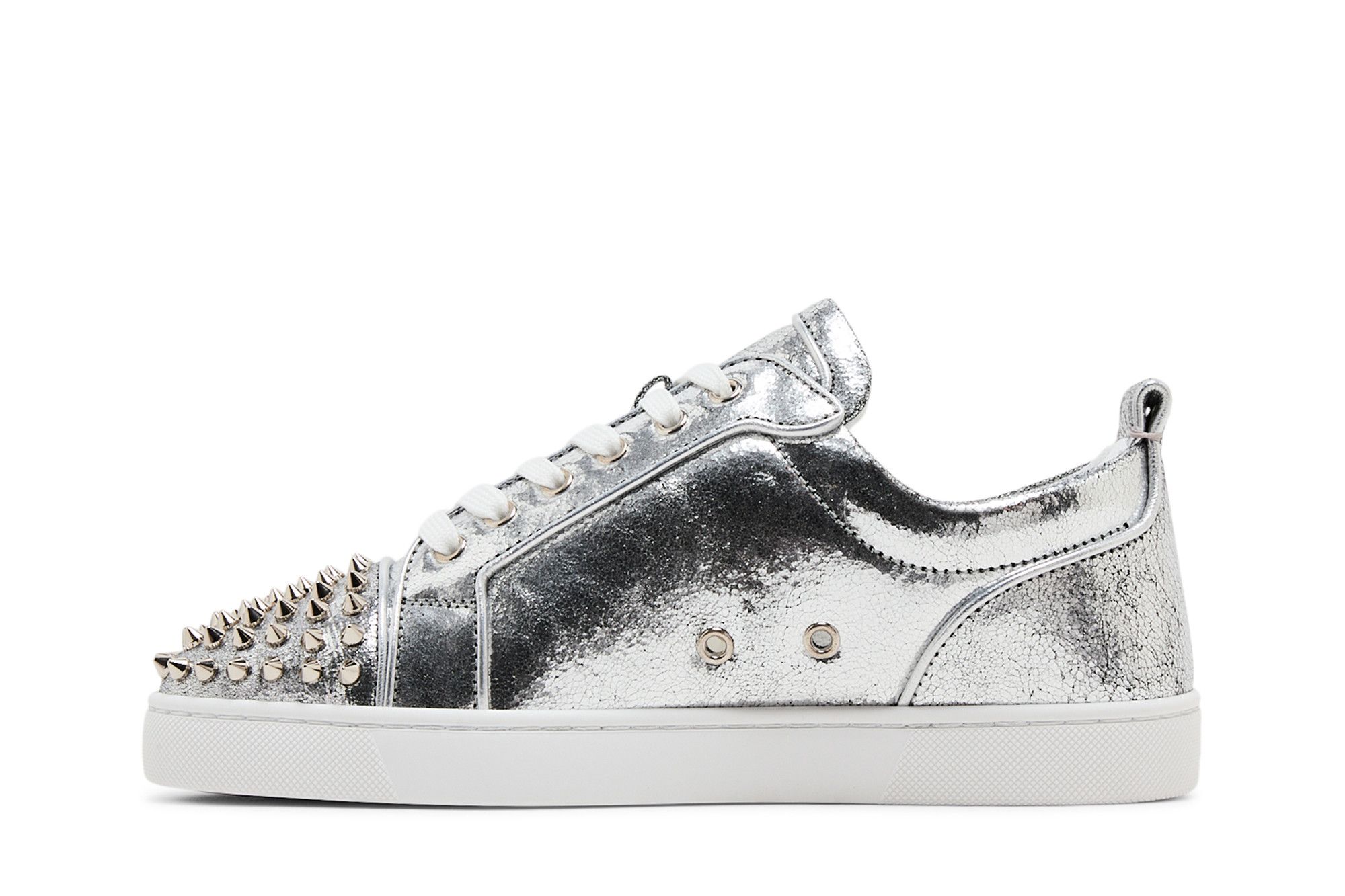 Buy Christian Louboutin Louis Junior Spikes Low 'Manoir Laminated