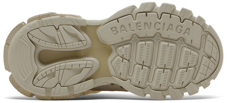 Balenciaga Wmns Track Hike Faux Fur   Beige