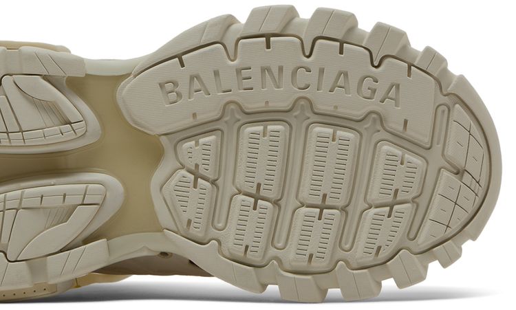 Balenciaga Wmns Track Hike Faux Fur   Beige