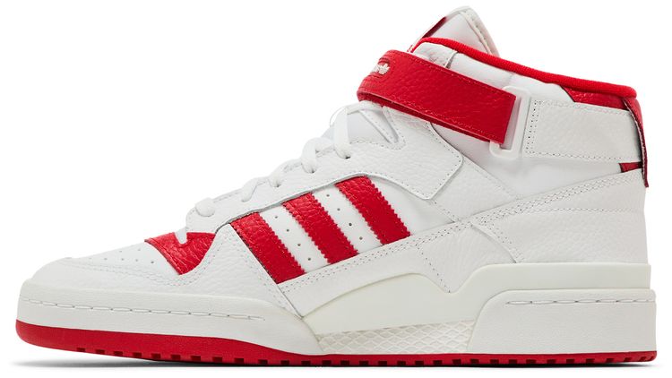 Adidas Forum Mid White Vivid Red