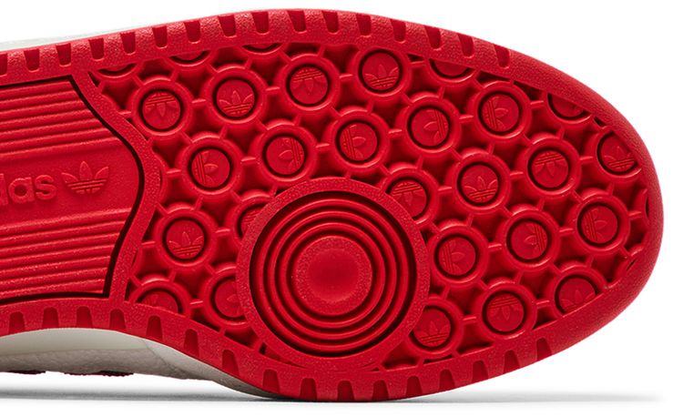 Adidas Forum Mid White Vivid Red