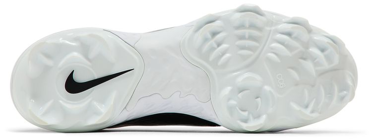 Alpha Huarache Elite 4 Low MCS White Black