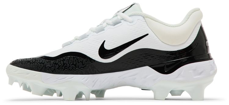 Alpha Huarache Elite 4 Low MCS White Black
