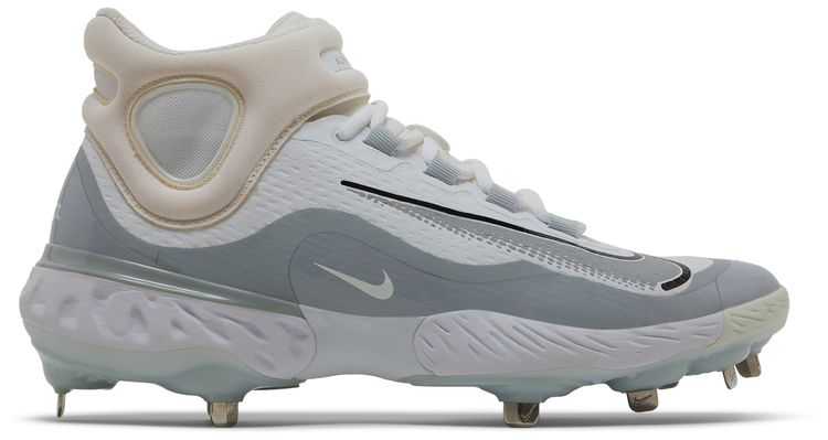 Nike Alpha Huarache Elite 4 Mid White Wolf Grey