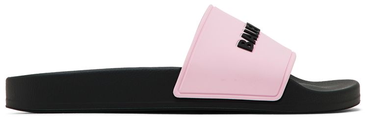 Balenciaga Wmns Pool Slides Pink Black