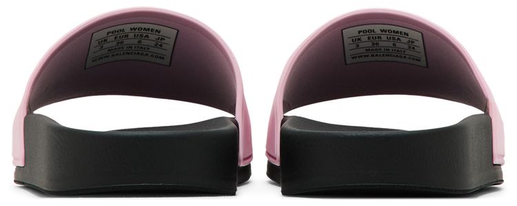 Balenciaga Wmns Pool Slides Pink Black