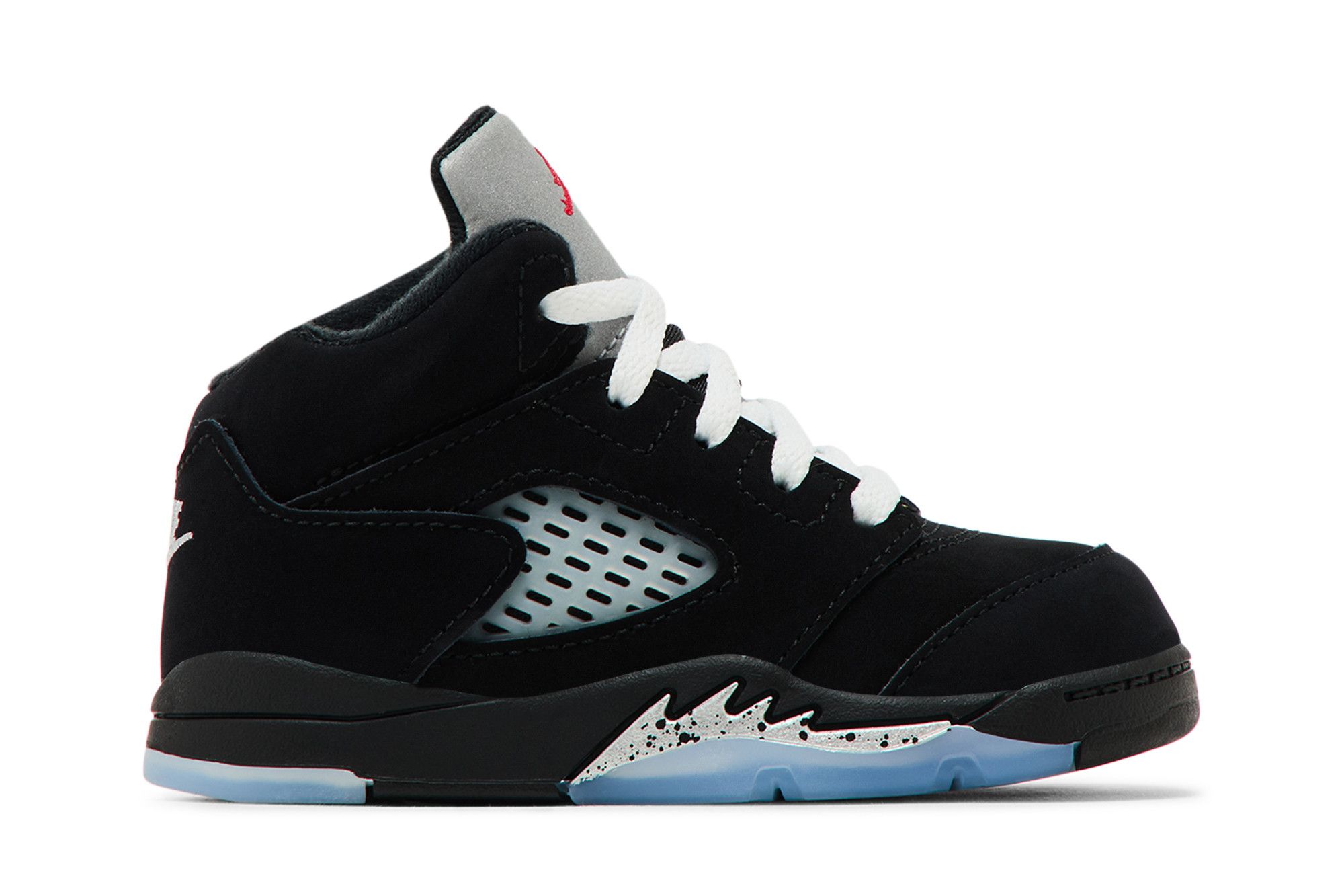 Size 10.5 - Jordan 5 Black Metallic Silver Brand New Never