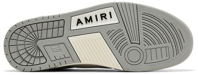 Amiri Skel Top Low Shimmer   Silver