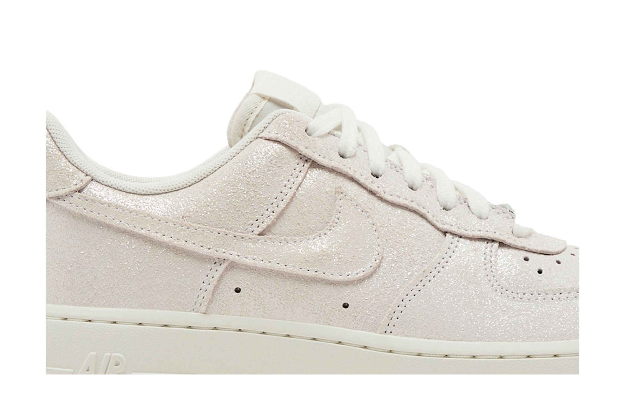 Buy Wmns Air Force 1 '07 SE 'Sail Glittery Suede' - HQ3499