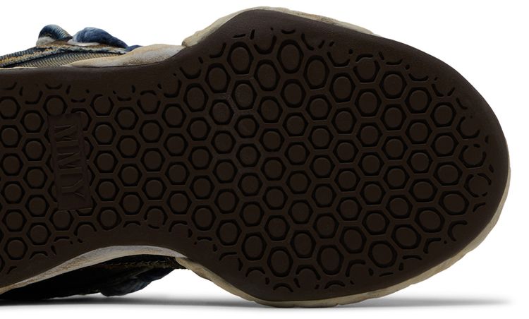 Maison Mihara Yasuhiro Herbie Puffer OG Sole Washed Denim Low Blue