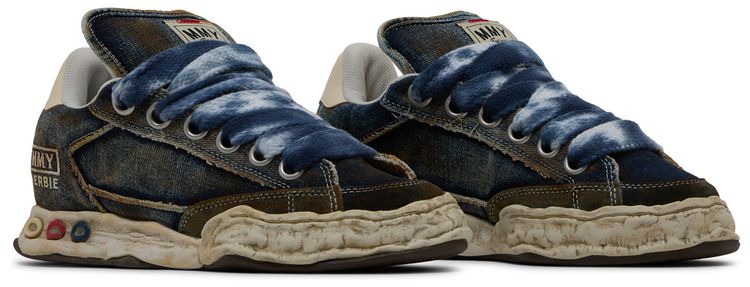 Maison Mihara Yasuhiro Herbie Puffer OG Sole Washed Denim Low Blue