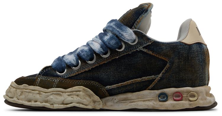 Maison Mihara Yasuhiro Herbie Puffer OG Sole Washed Denim Low Blue