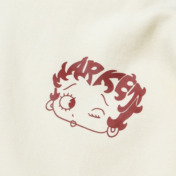 Market x Betty Boop Mascot Hoodie Butter Cream