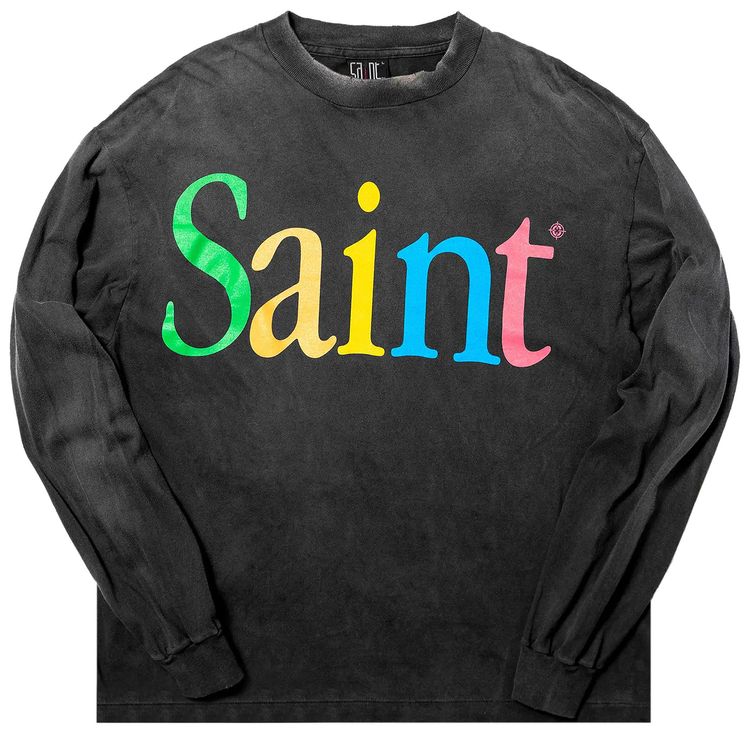 SAINT Mxxxxxx Saint Long Sleeve T Shirt Black
