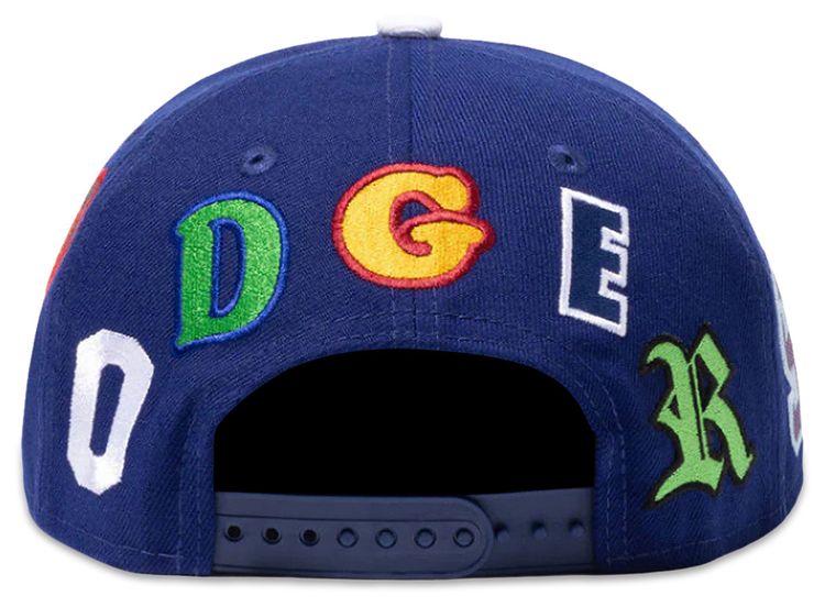SAINT Mxxxxxx x MLB x New Era Dodgers Cap Blue