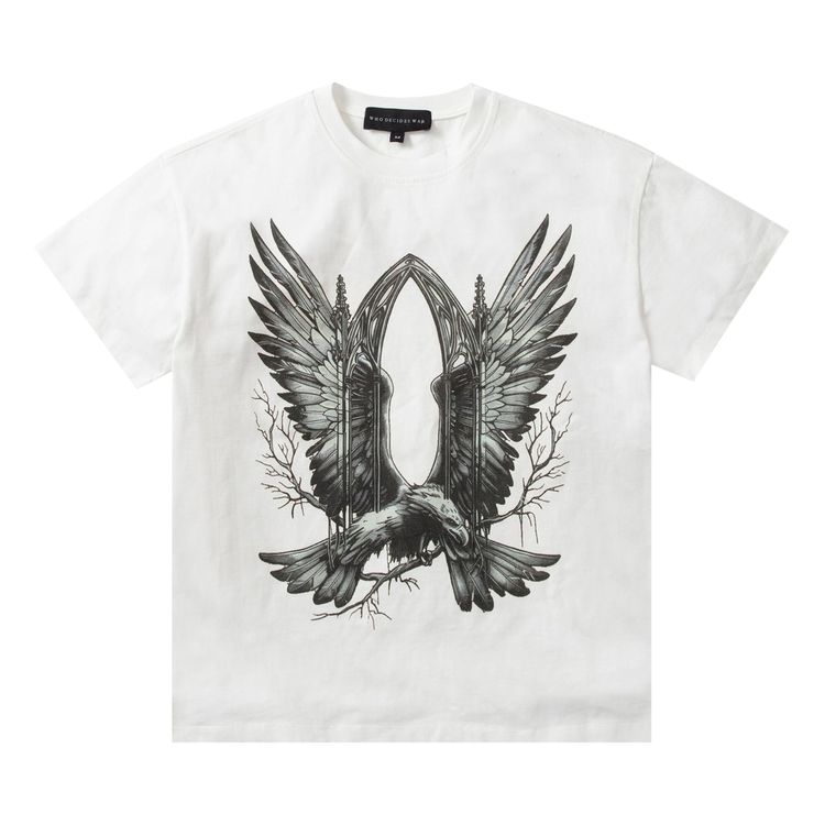 Who Decides War Soaring Window Short Sleeve T Shirt Cloud