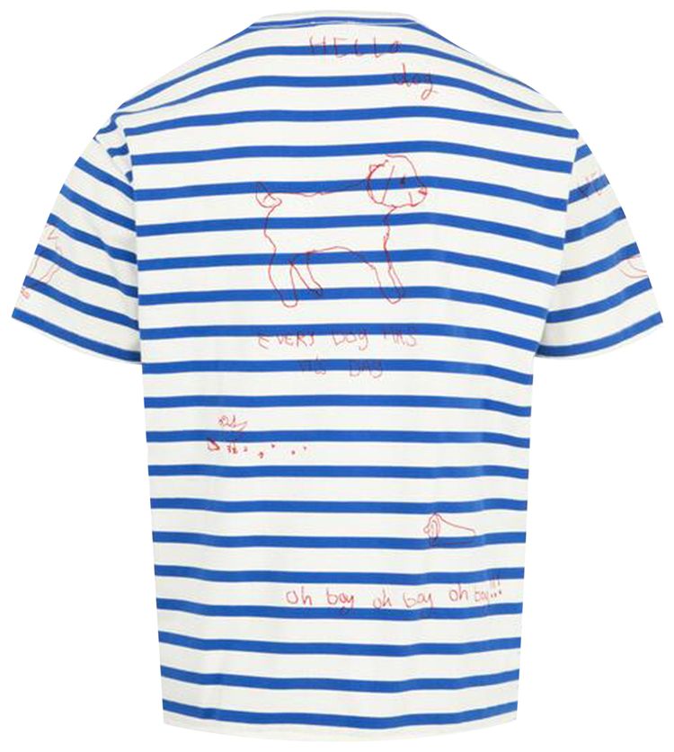 Bode Margate Tee BlueMulticolor