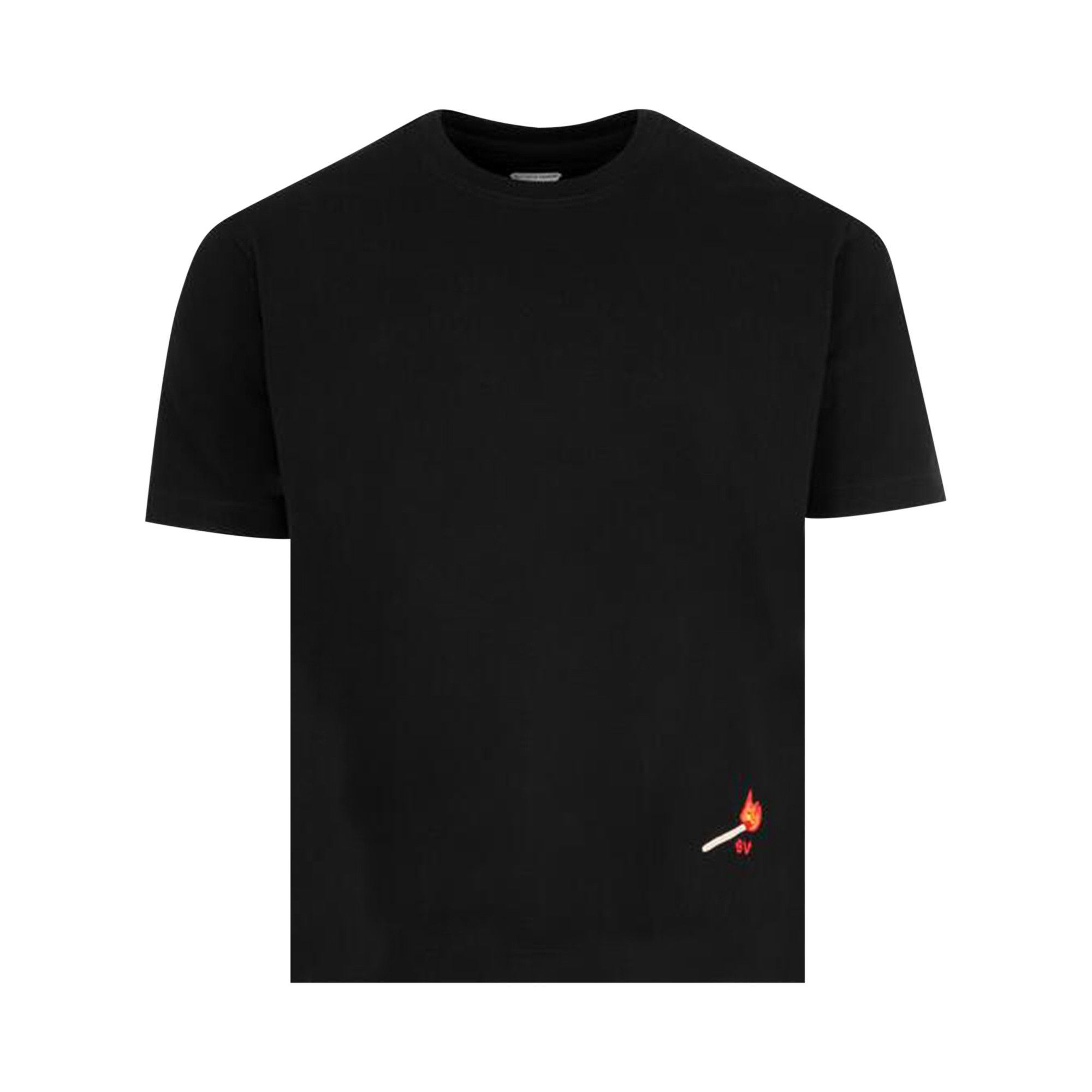 Tシャツ・カットソー BOTTEGA VENETA Men T-shirt Black 825172 V4N50 1000 Buy Bottega Veneta Jersey T-Shirt 'Black' - 825172 V4N50