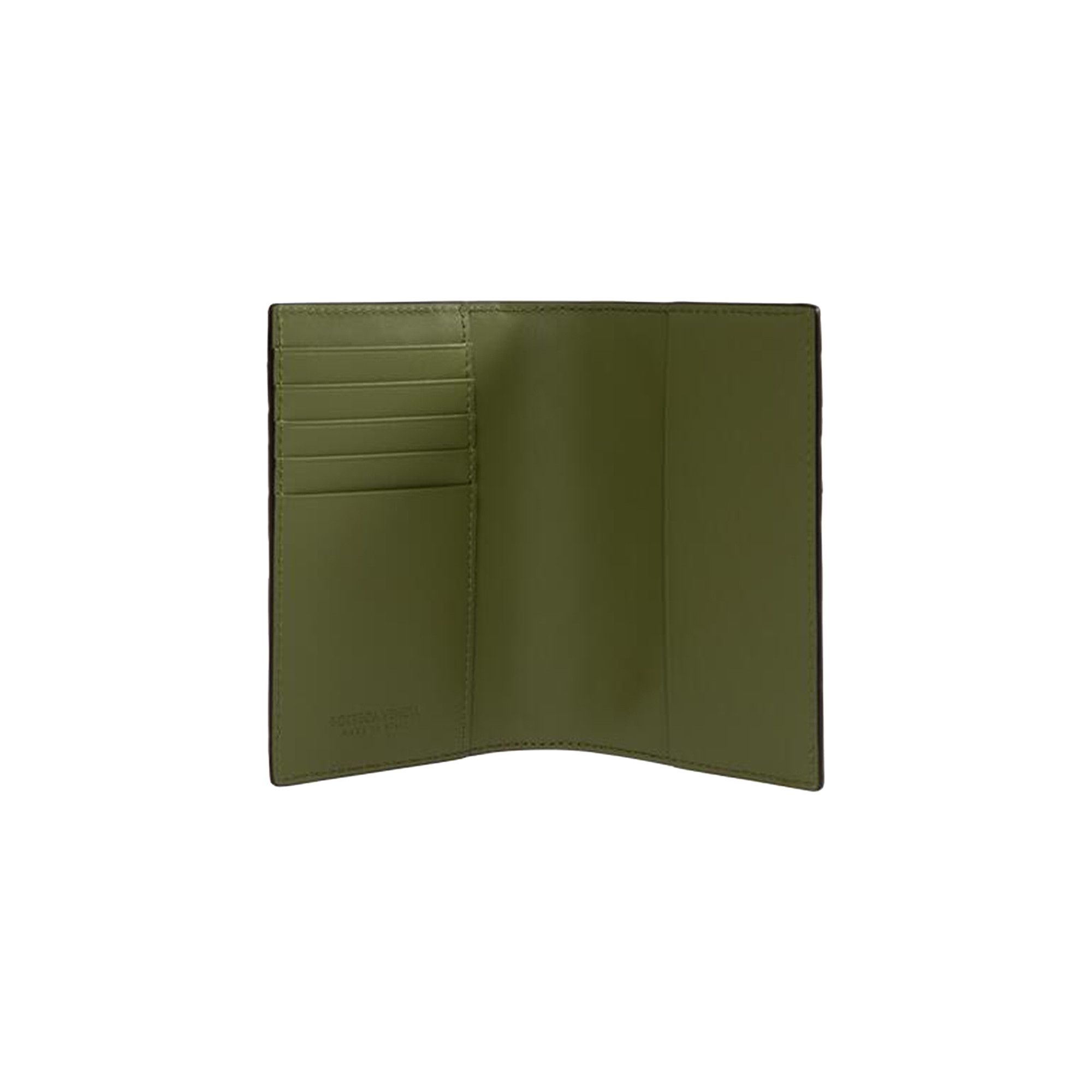 Buy Bottega Veneta Intrecciato Passport Case 'Fondant/Matcha