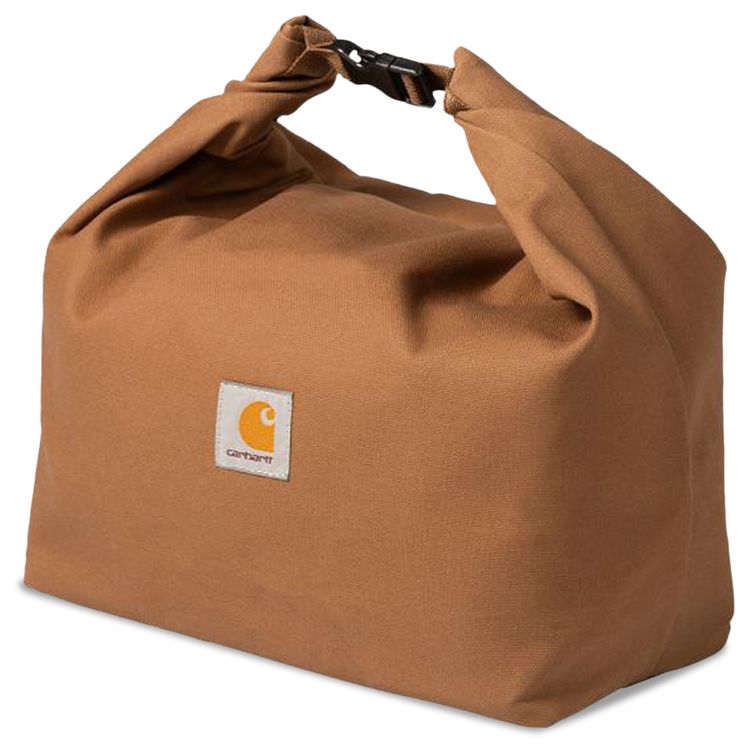 Carhartt WIP Canvas Roll Up Insulated Bag Hanilton Brown