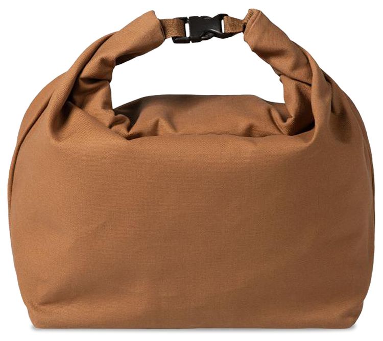 Carhartt WIP Canvas Roll Up Insulated Bag Hanilton Brown