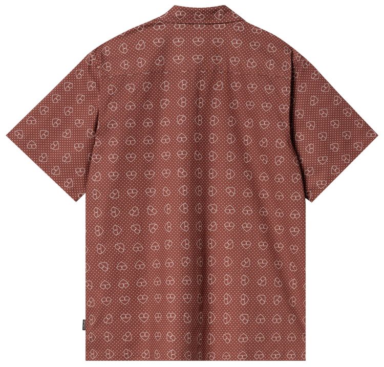 Carhartt WIP Short Sleeve Furoshiki Shirt Furoshiki PrintBlack