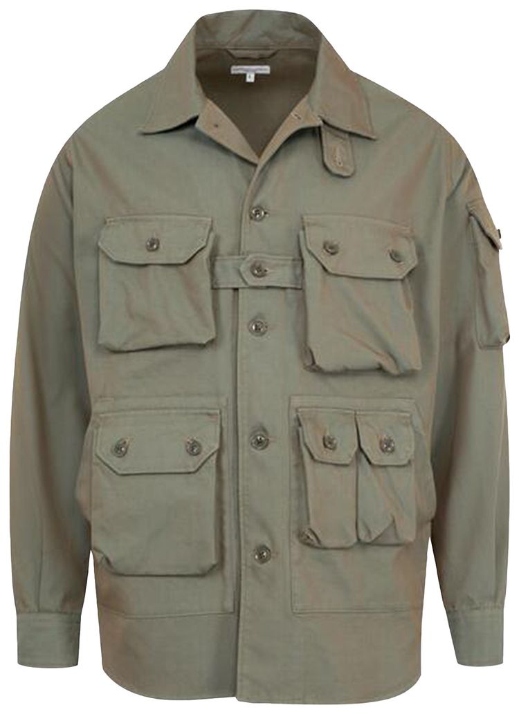 Engineered Garments Explorer Shirt Jacket Olive