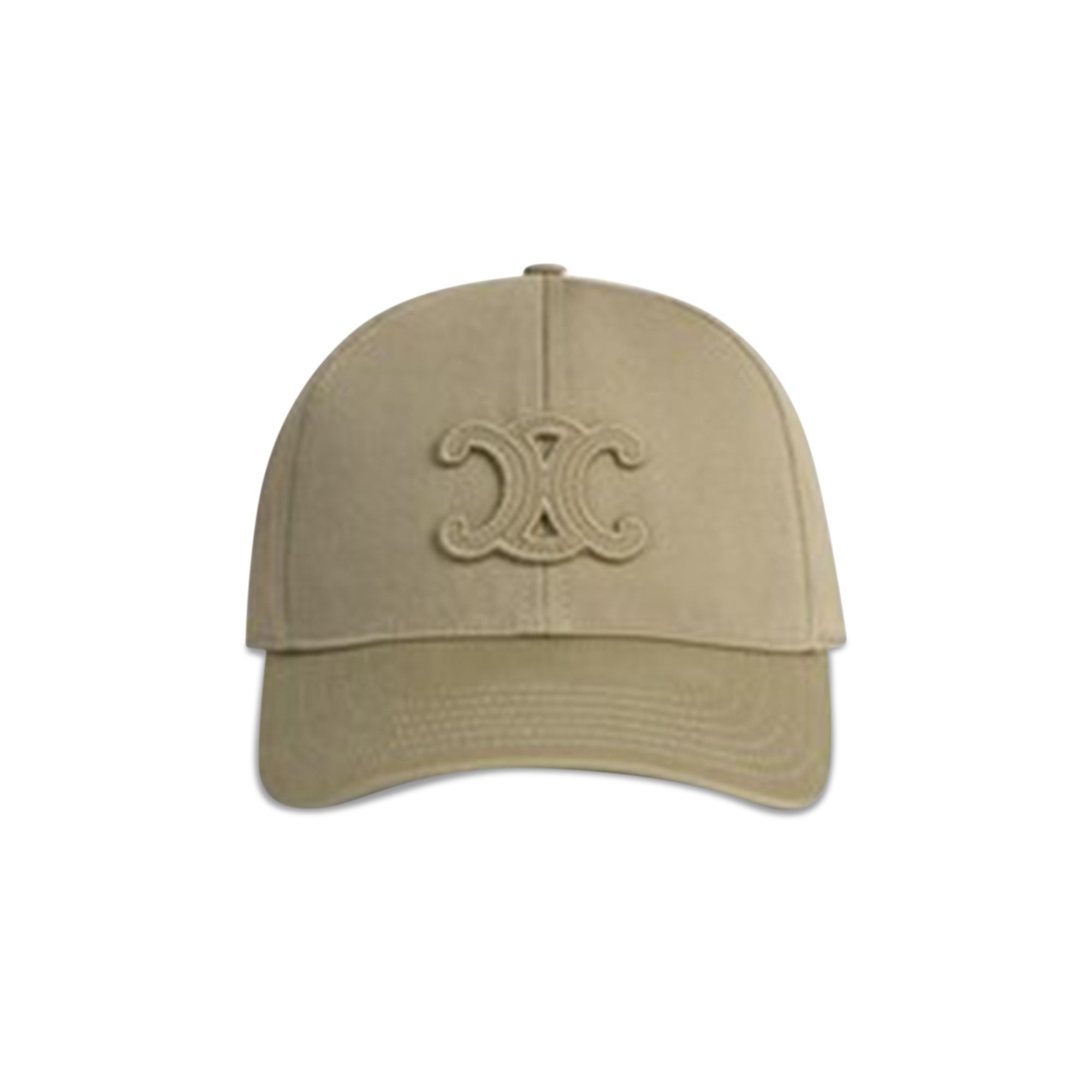 Buy CELINE Triomphe Baseball Cap 'Olive' - 2AUG4234X 31OV | GOAT
