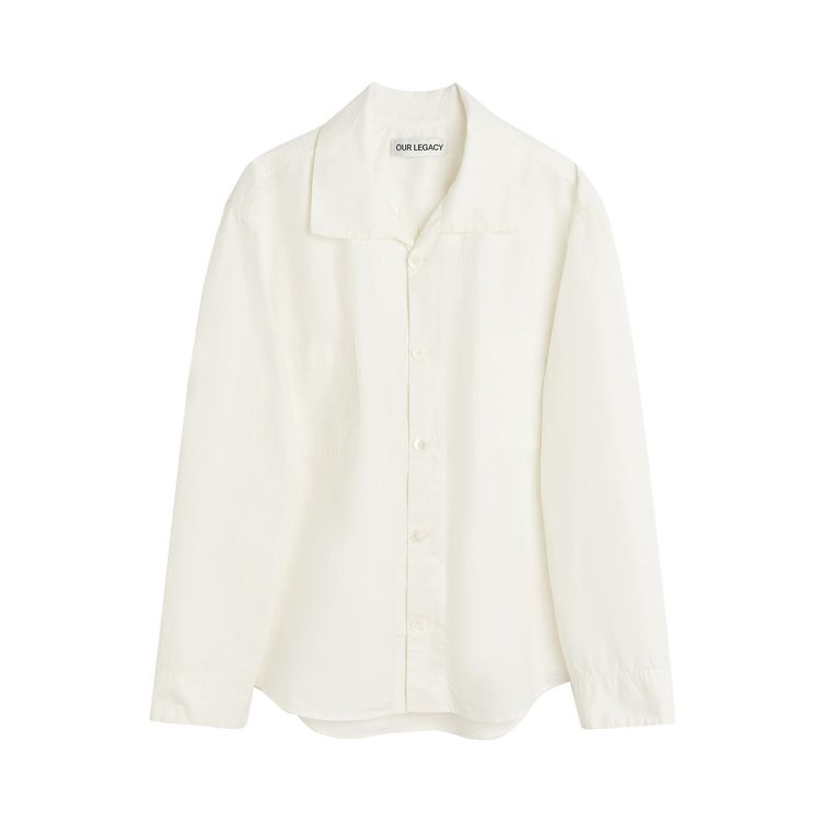 Our Legacy Funnel Shirt White