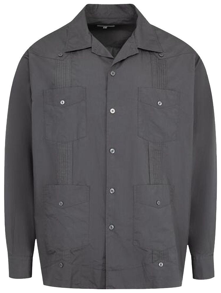 Engineered Garments Guayabera Shirt Charcoal