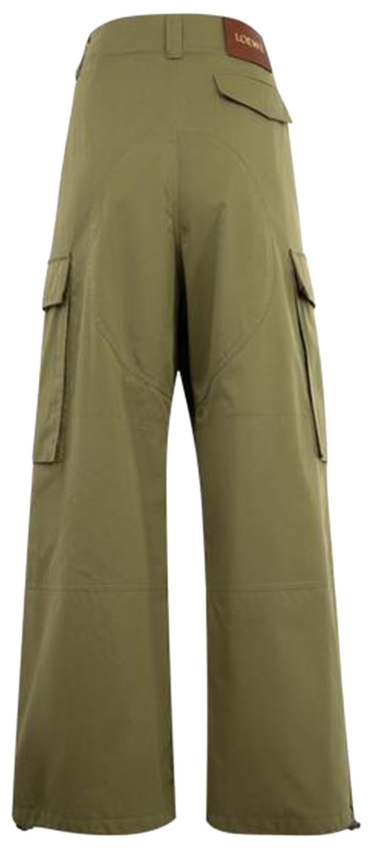 Loewe Cargo Trousers Khaki Green