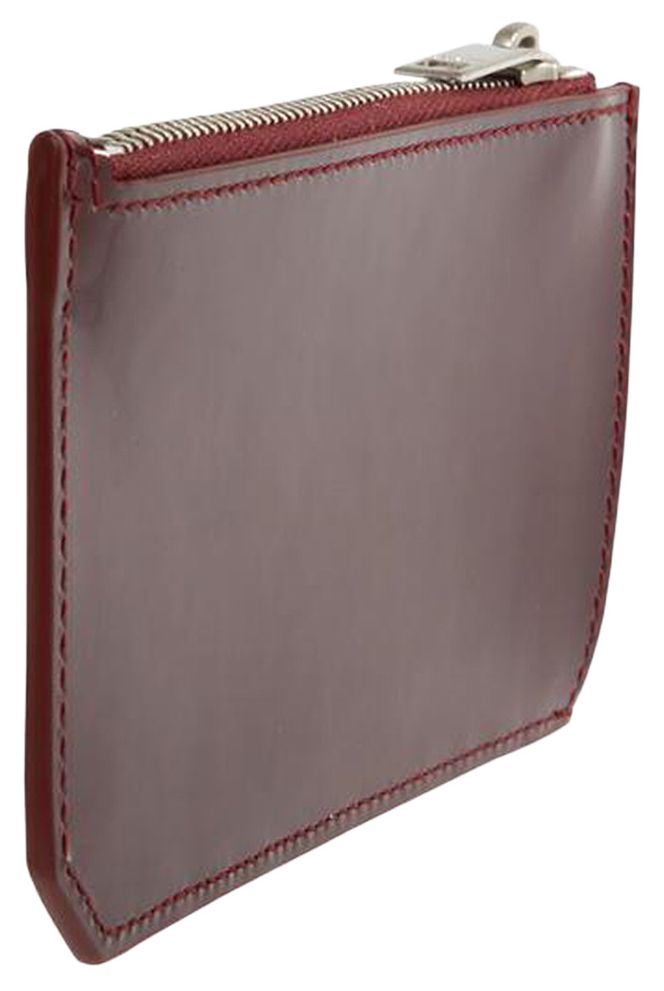Saint Laurent Zip Wallet Bordeaux
