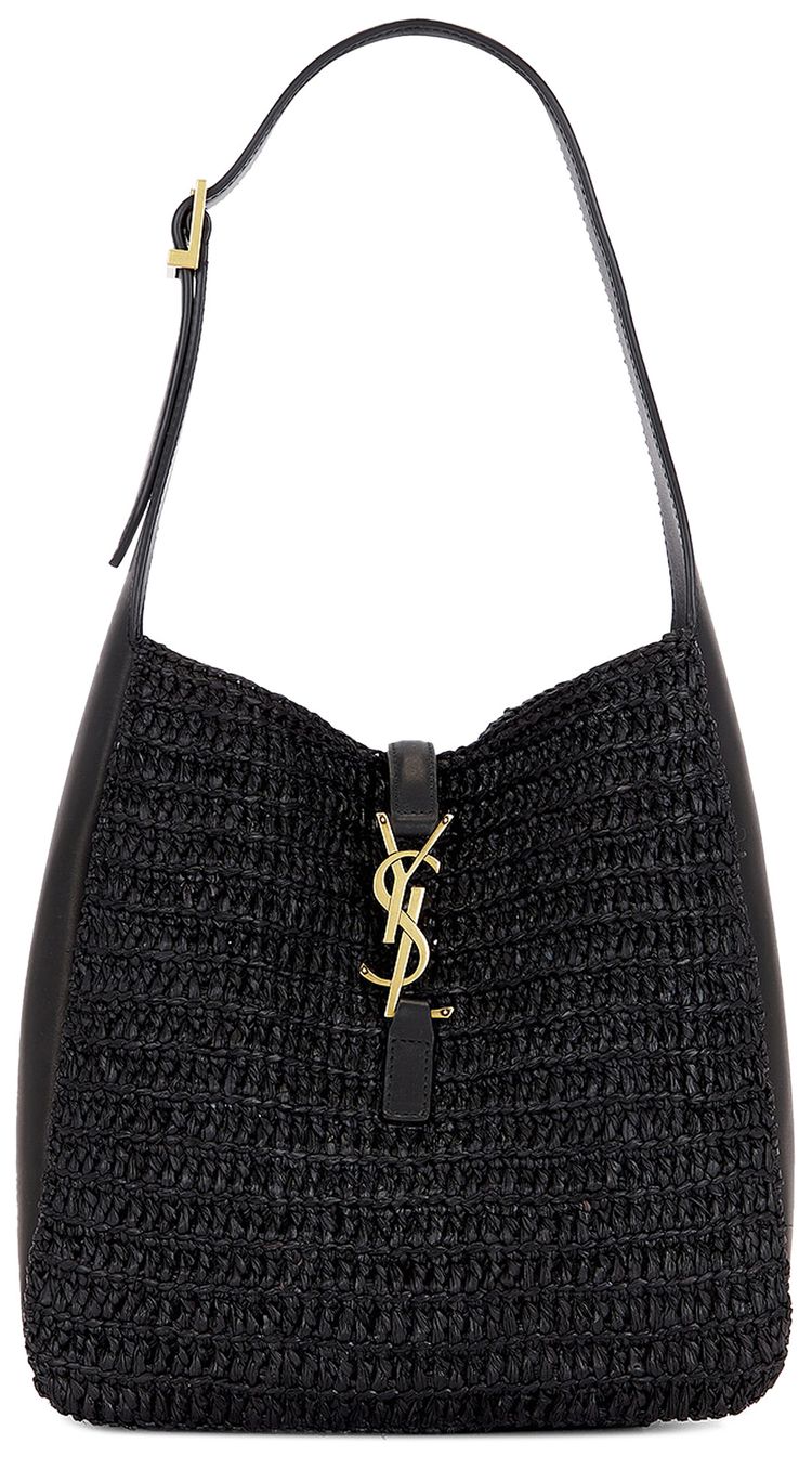 Saint Laurent Le 5 A 7 Hobo Bag Black