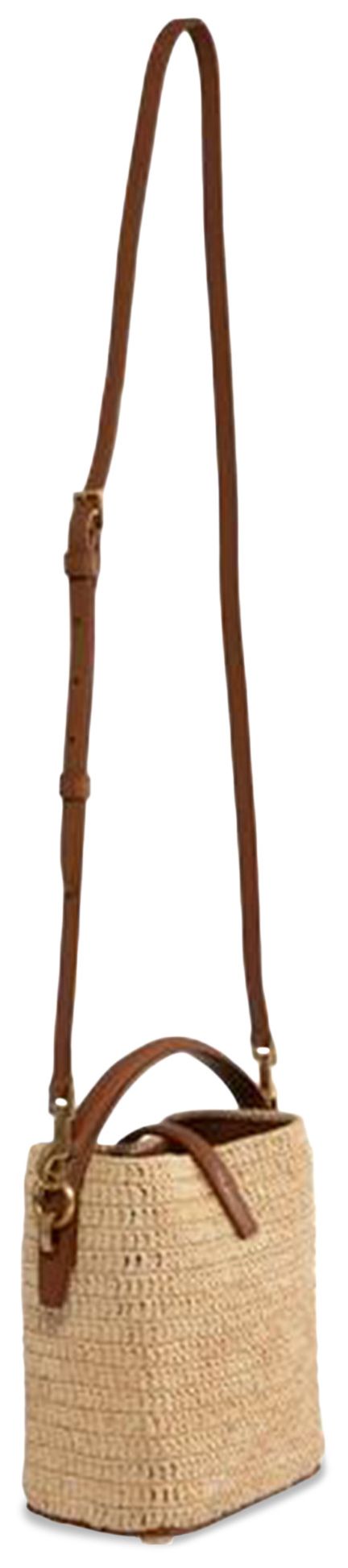 Saint Laurent Mini Le 37 Bucket Bag NaturalBrick