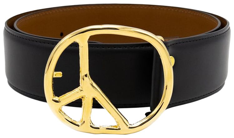 Needles Peace Buckle Belt Black