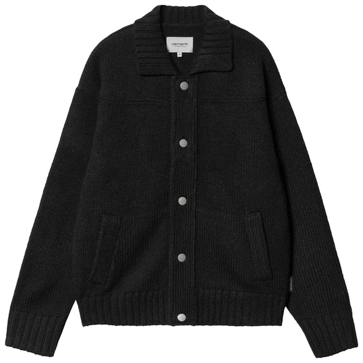 Carhartt WIP Santa Fe Cardigan Black