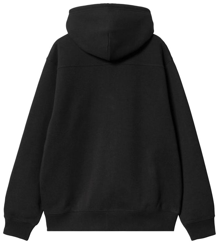 Carhartt WIP Eldon Zip Up Hoodie Black