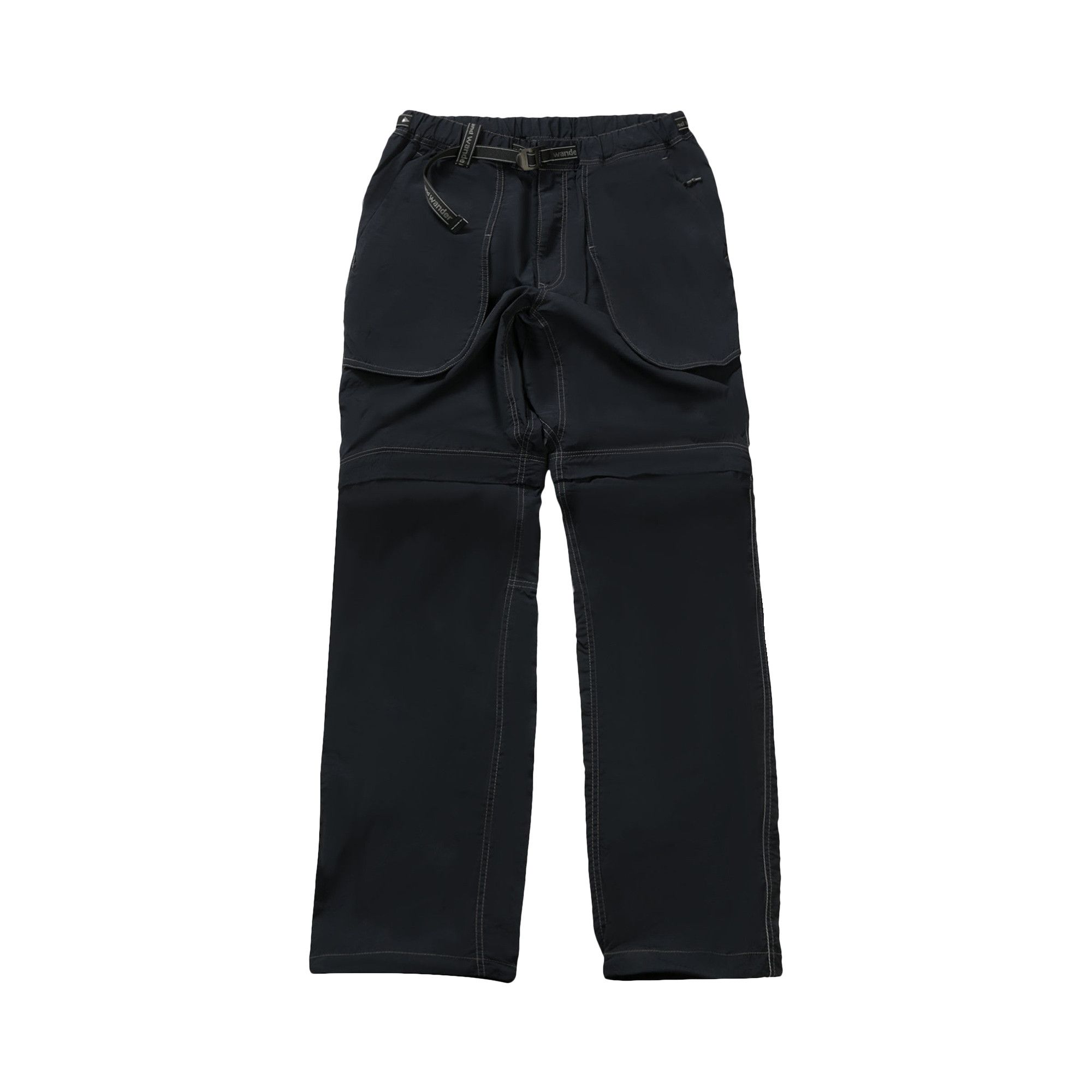 Buy And Wander Taffeta Hiker 2Way Pants 'Black' - 5745152046