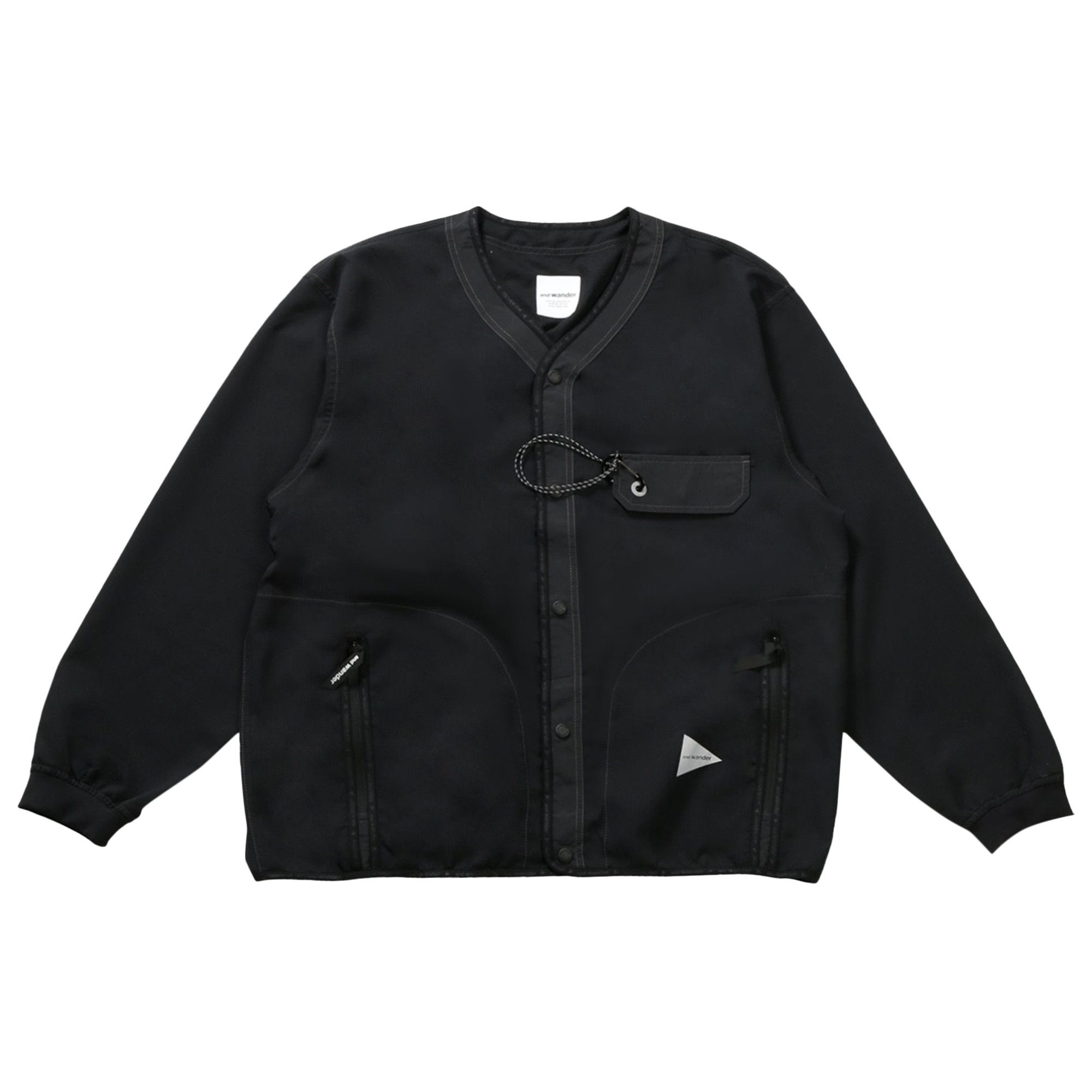 アウターその他 PAIN OR PLEASURE LOWER CARDIGAN charcoal PP24LSCD01CH 2025SS UNTRACE _155 - ZIPPER CARDIGAN - CHARCOAL 商品詳細